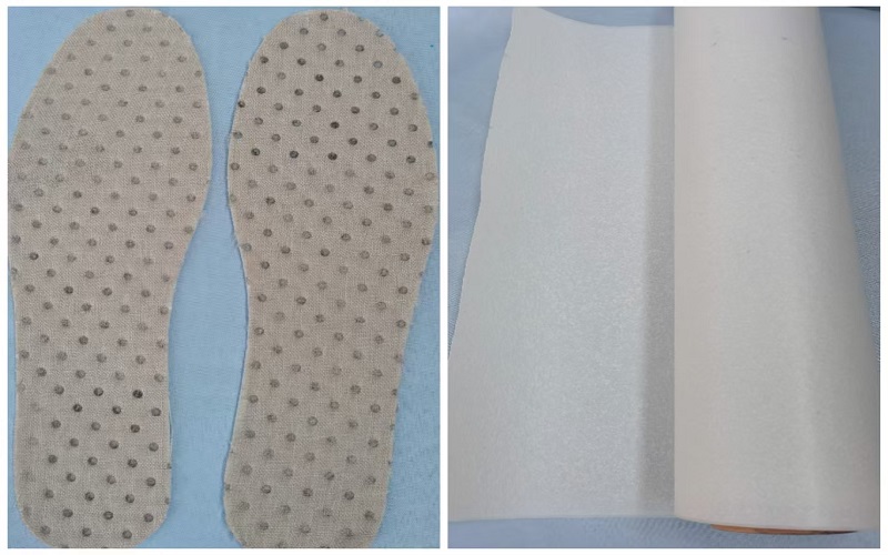 Super Thin Shoe Insole Material: Performance Analysis of Composite Diatomite Non-woven Fabric